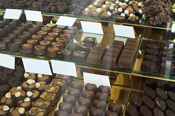 Image showing Chocolates shop
