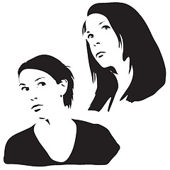 Image showing Face Silhouettes