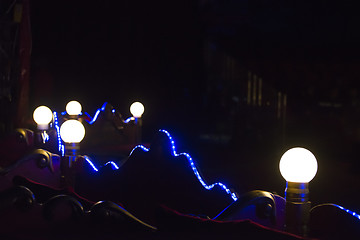 Image showing Lights in a circus