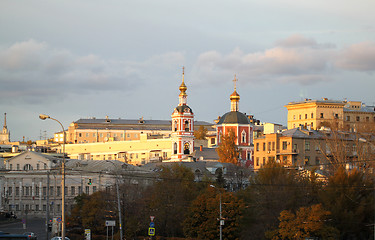 Image showing View of the Church in the city of Moscow