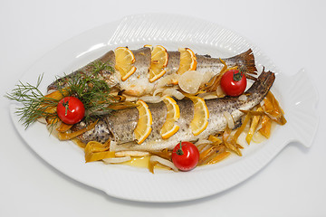 Image showing freshly cooked trout
