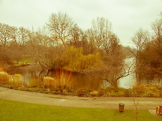 Image showing Retro looking St James Park