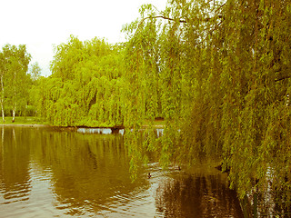 Image showing Retro looking Urban Park