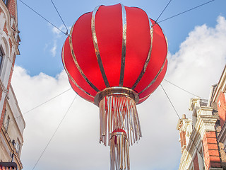 Image showing Chinese lantern