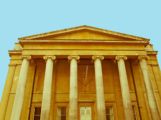 Image showing Retro looking Canada House, London