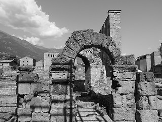 Image showing Roman Theatre Aosta