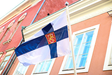 Image showing Finnish Flag