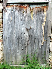 Image showing Forgotten door. Fikardou. Cyprus