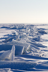 Image showing ice on the sun