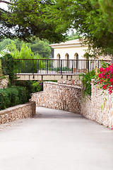 Image showing meditteranean street and architectue road summer outdoor