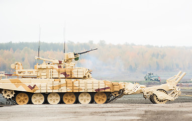 Image showing Armoured deminer BMR-3M (Russia)