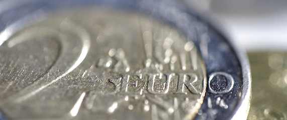 Image showing Coins - Close up 