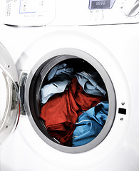 Image showing Clothes in laundry