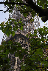 Image showing Patterns of the Eiffel Tower.