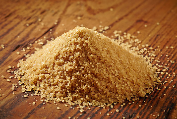 Image showing brown sugar heap