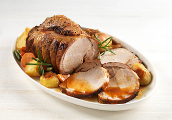 Image showing roasted pork
