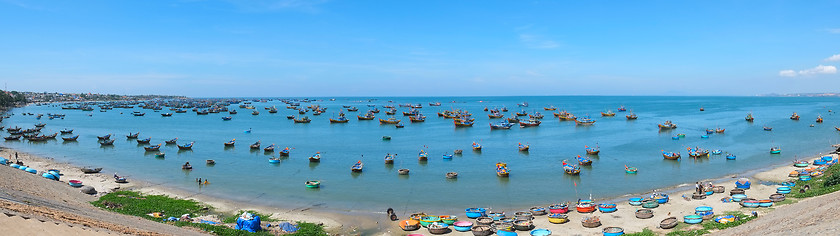 Image showing Fishing village