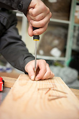 Image showing Man with screwdriver