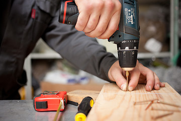 Image showing Man with screwdriver