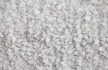 Image showing Large crystals of natural salt background