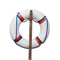 Image showing Lifebuoy isolated on white