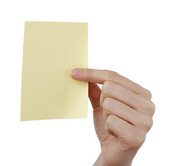 Image showing One Post it