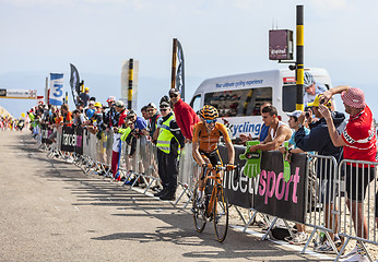 Image showing The Cyclist Igor Anton Hernandez