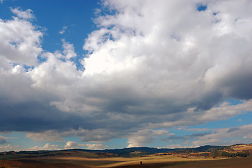 Image showing Landscape with chapel