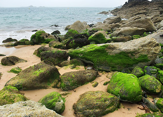 Image showing beach around Saint-Malo