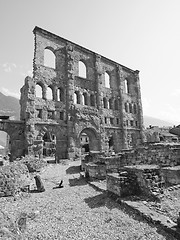 Image showing Roman Theatre Aosta