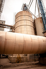 Image showing Industrial silo