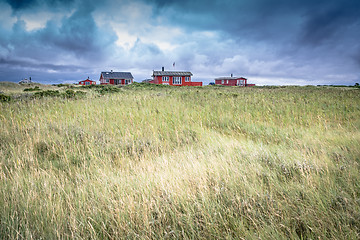 Image showing Summer cabins resort