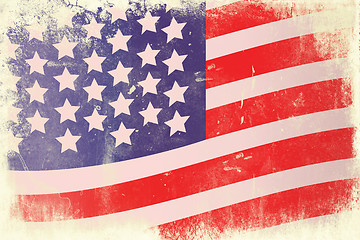 Image showing Stars and stripes