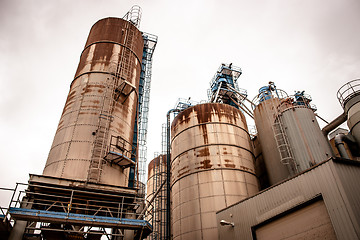 Image showing Industrial silo