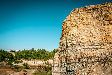 Image showing Canyon cliff