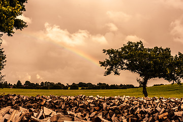 Image showing Countryside scenery