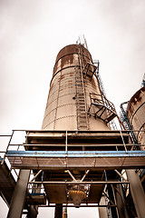 Image showing Industrial silo