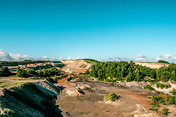 Image showing Canyon and trees