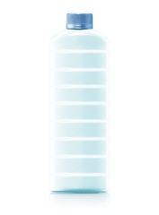 Image showing Blue Plastic Bottle 