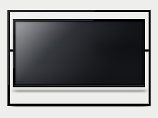 Image showing LCD tv screen