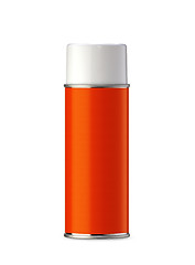 Image showing Aluminum spray can