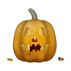 Image showing Halloween Pumpkin