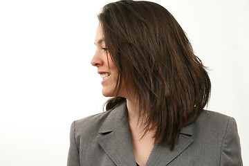 Image showing Happy business woman