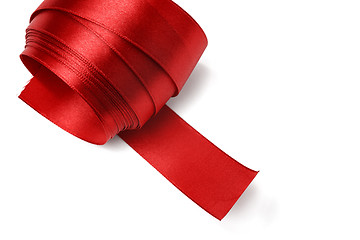 Image showing Red ribbon