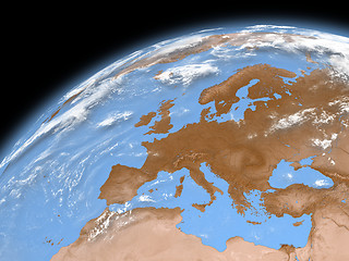 Image showing Europe on Earth