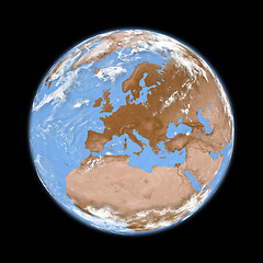 Image showing Europe on Earth