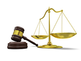 Image showing Law symbols