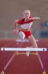 Image showing Womans Hurdles