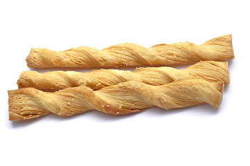 Image showing Butter salted twists