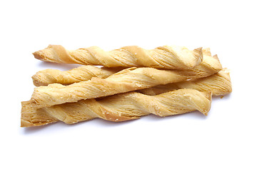 Image showing Butter salted twists